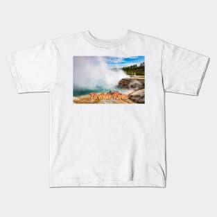 Firehole River Yellowstone Kids T-Shirt